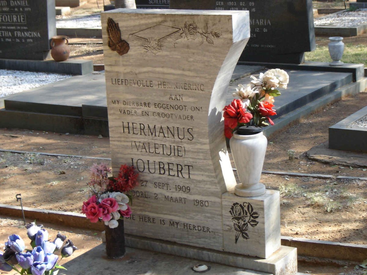 JOUBERT Hermanus.