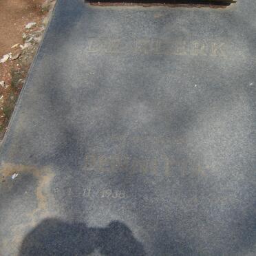 KLERK Bennita, de 1938-1989