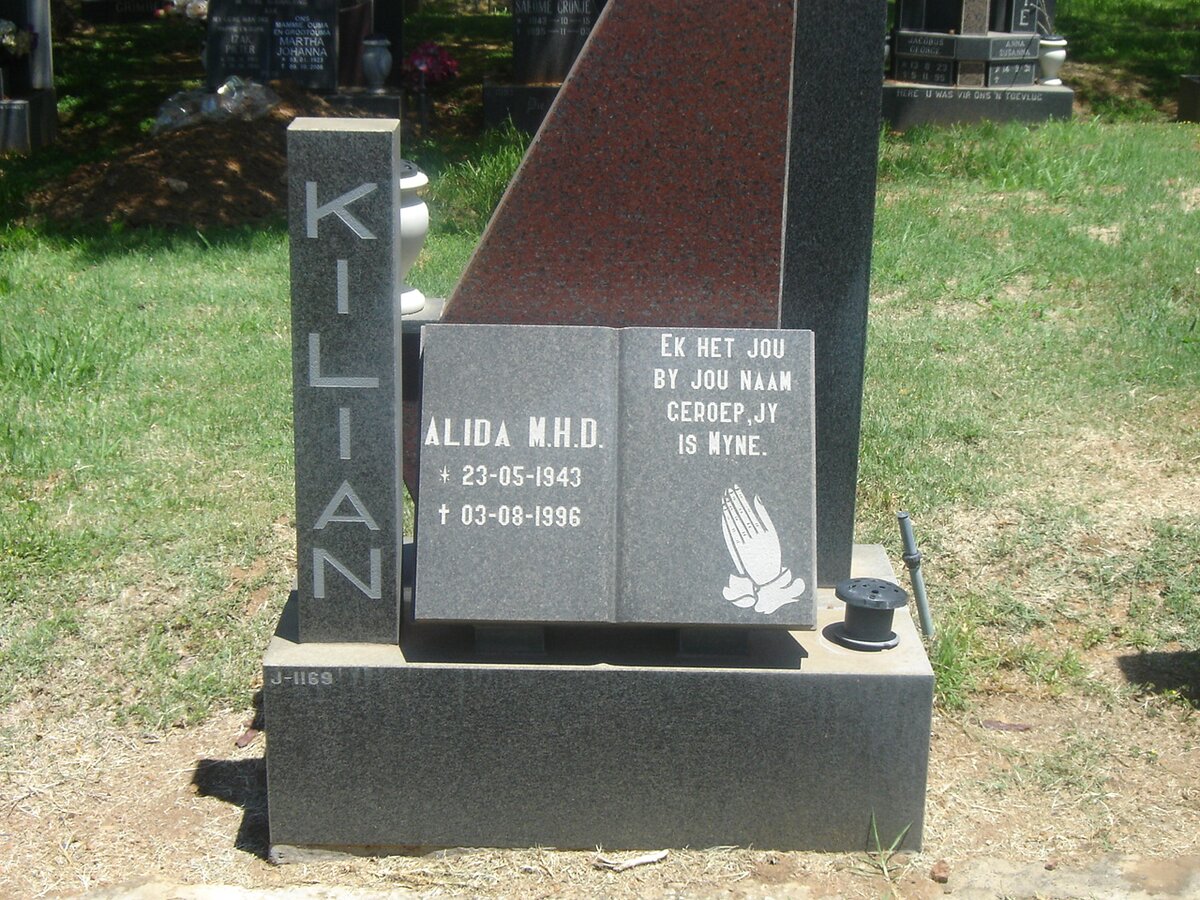 KILIAN Alida M.H.D. 1943-1996