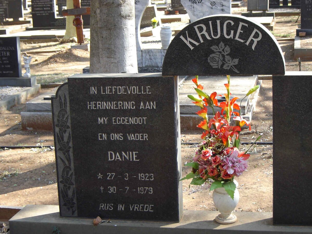 KRUGER Danie 1923-1979