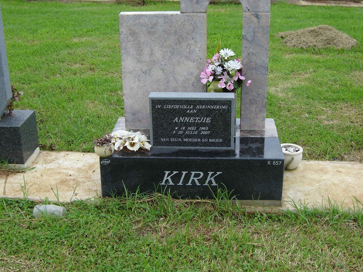 KIRK Annetjie 1965-2007