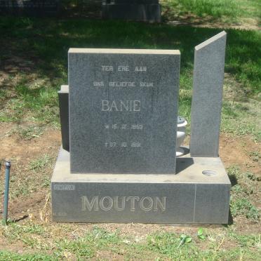 MOUTON Banie 1953-1991