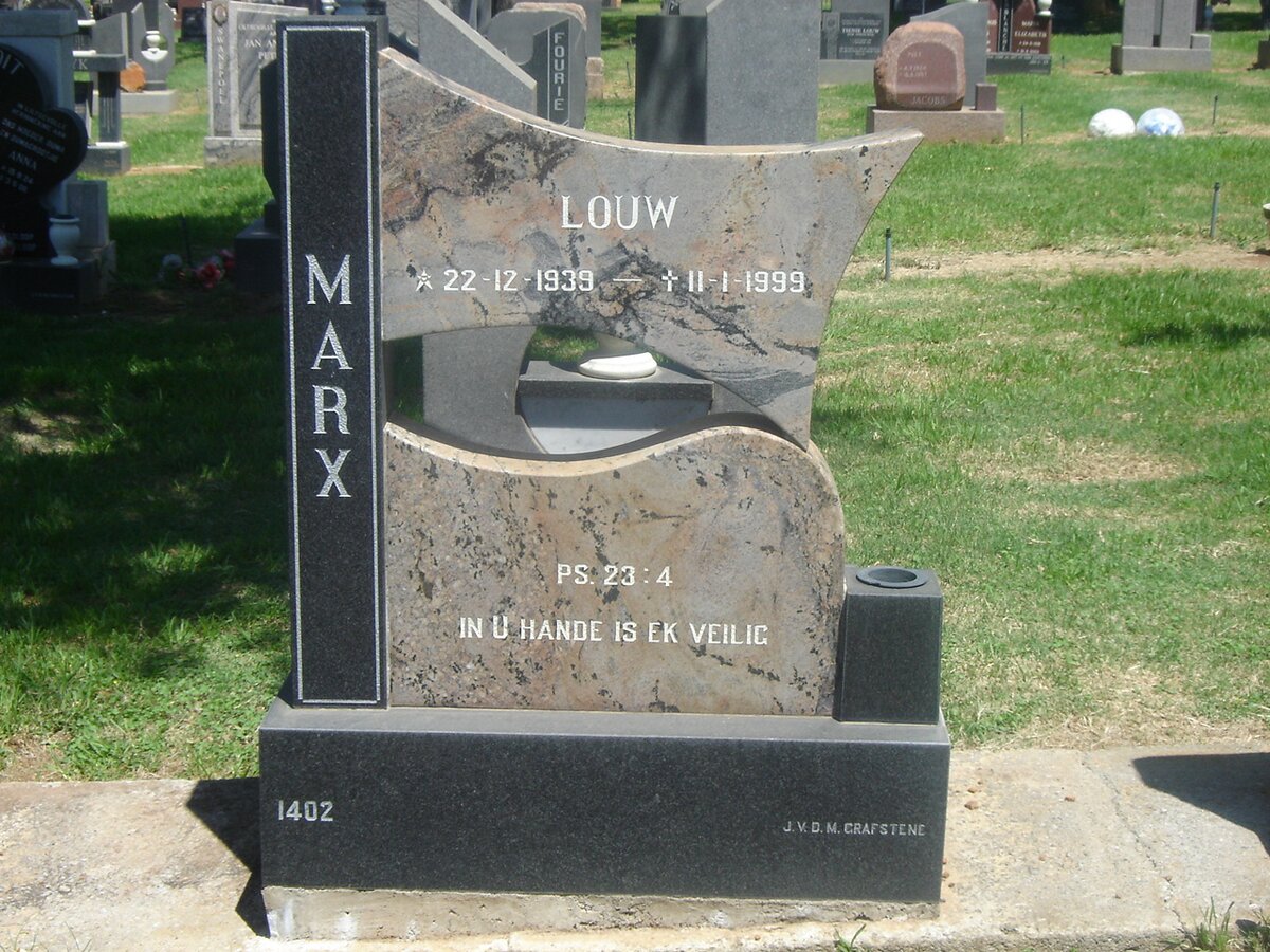 MARX Louw 1939-1999