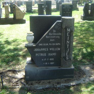 MEINTJES Johannes Willem Petrus 1932-1987