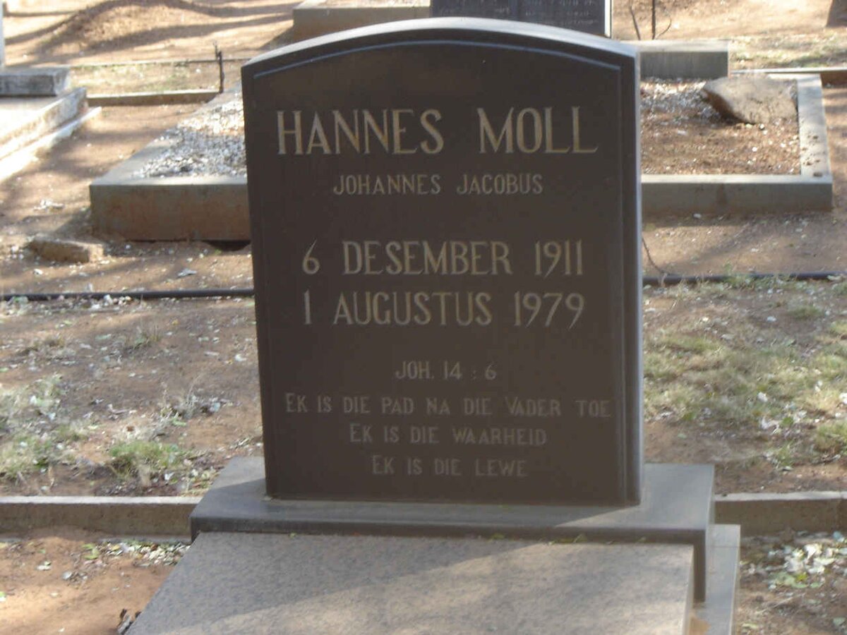 MOLL Johannes Jacobus 1911-1979