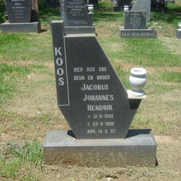 MALAN Jacobus Johannes Hendrik 1942-1990