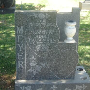 MEYER Adolf Hausemann 1939-1996