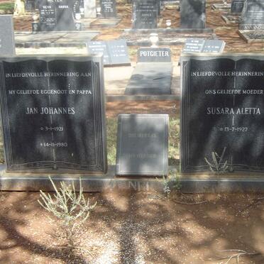 NEL Jan Johannes 1921-1980 & Susara Aletta 1927-
