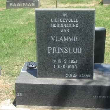 PRINSLOO Vlammie 1921-1998