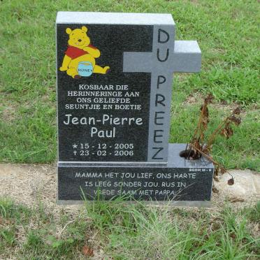 PREEZ Jean-Pierre Paul, du 2005-2006