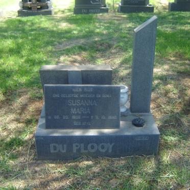 PLOOY Susanna Maria, du 1906-1992