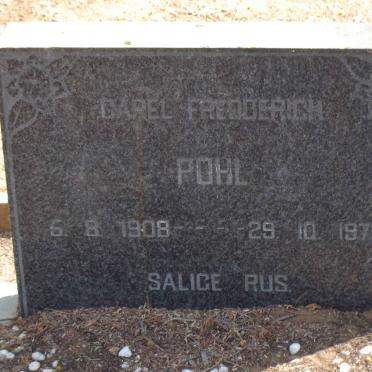 POHL Carel Fredderich 1908-1978