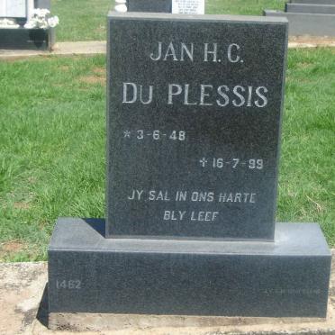 PLESSIS Jan H.C., du 1948-1999