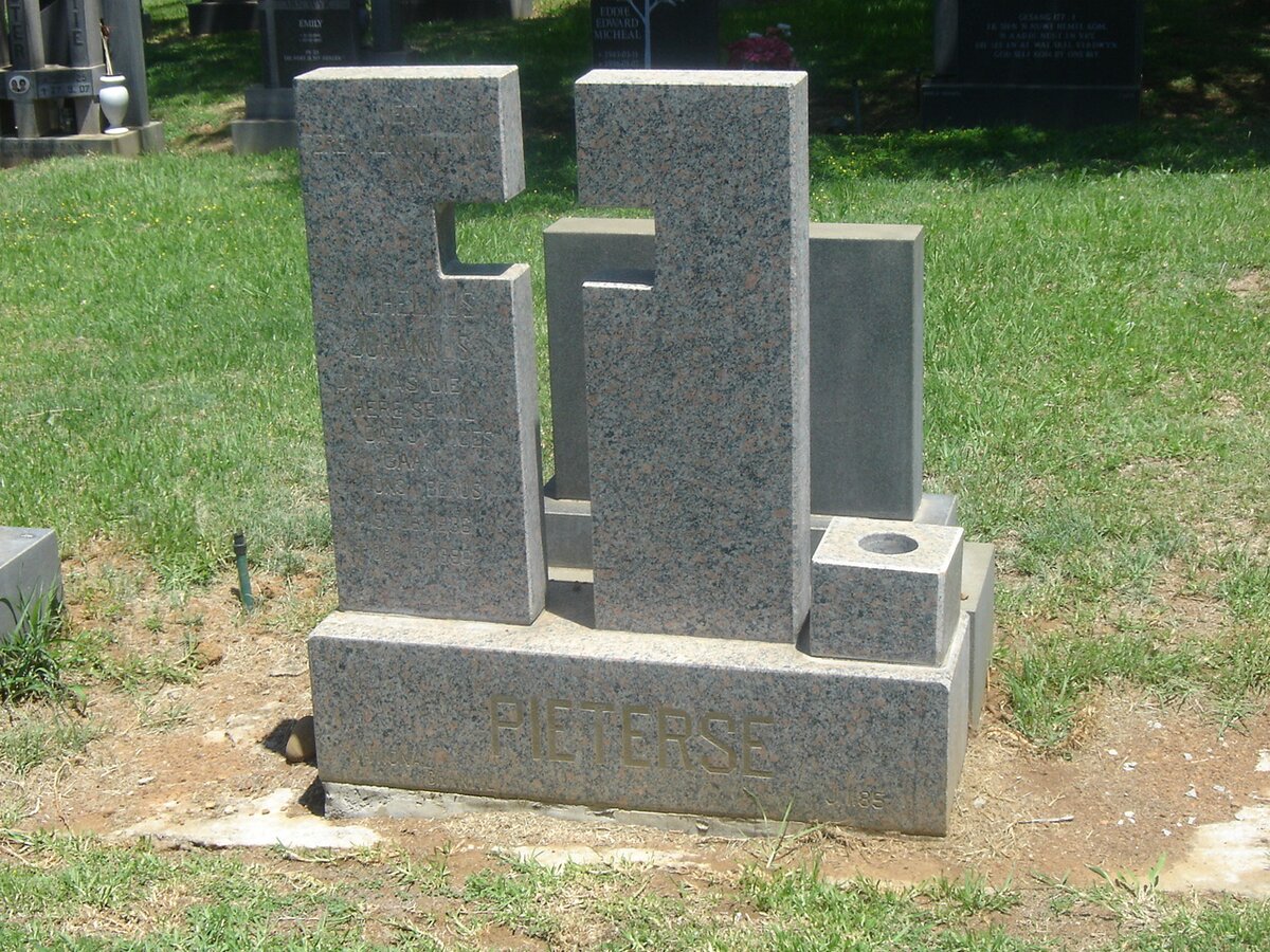 PIETERSE Wilhelmus Johannes 1936-1996