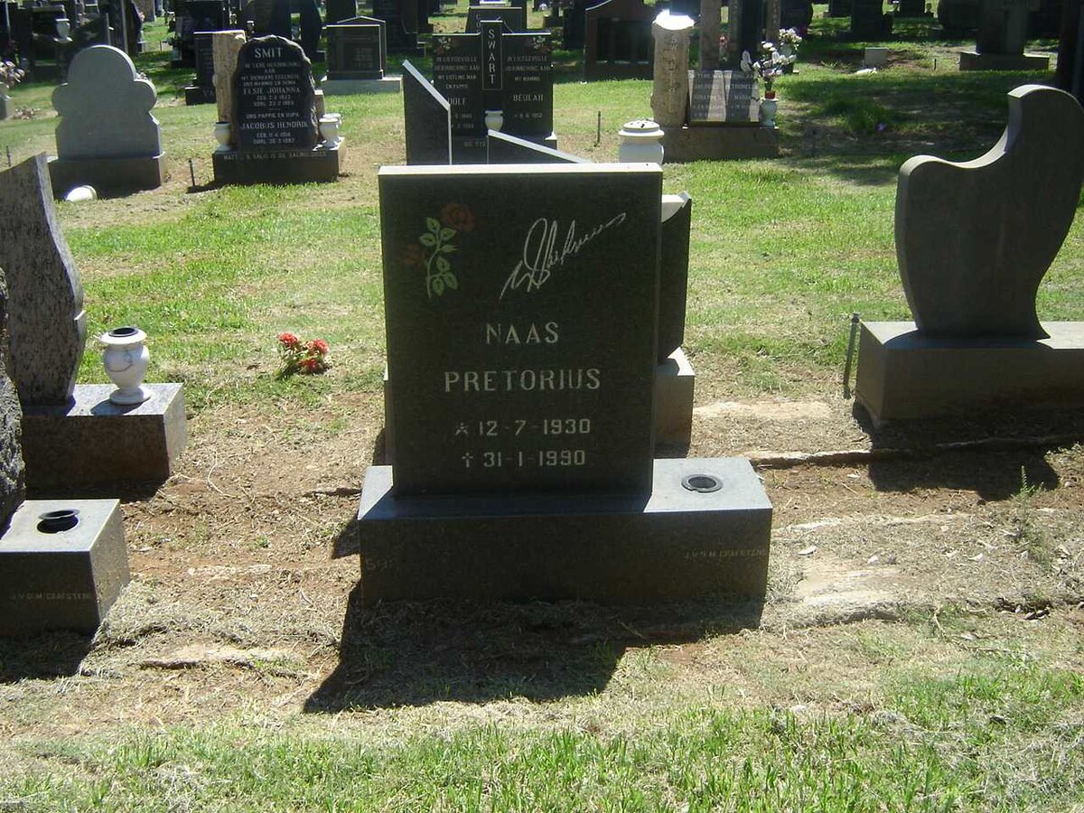 PRETORIUS Naas 1930-1990