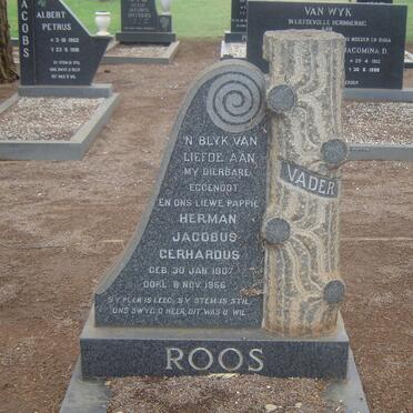 ROOS Herman Jacobus Gerhardus 1907-1956