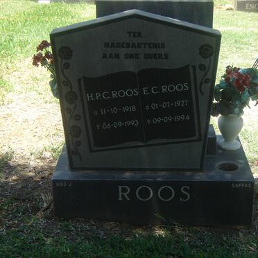 ROOS H.P.C. 1918-1993 &amp; E.C. 1927-1994