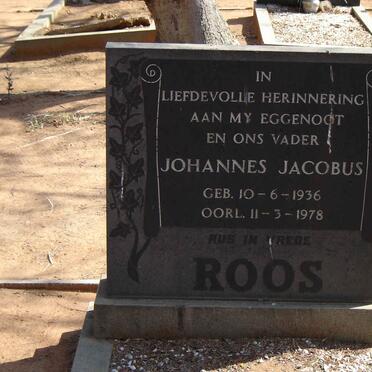 ROOS Johannes Jacobus 1936-1978