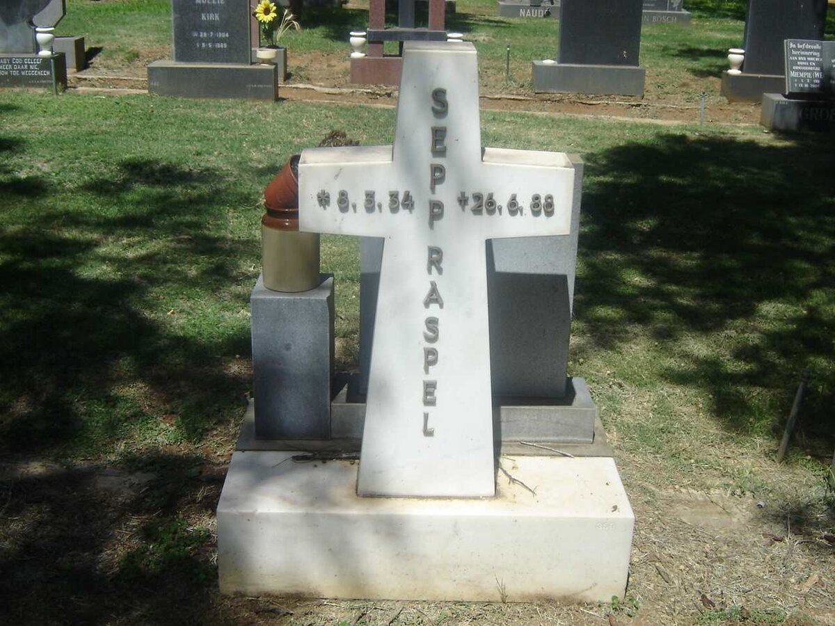 RASPEL Sepp 1934-1988