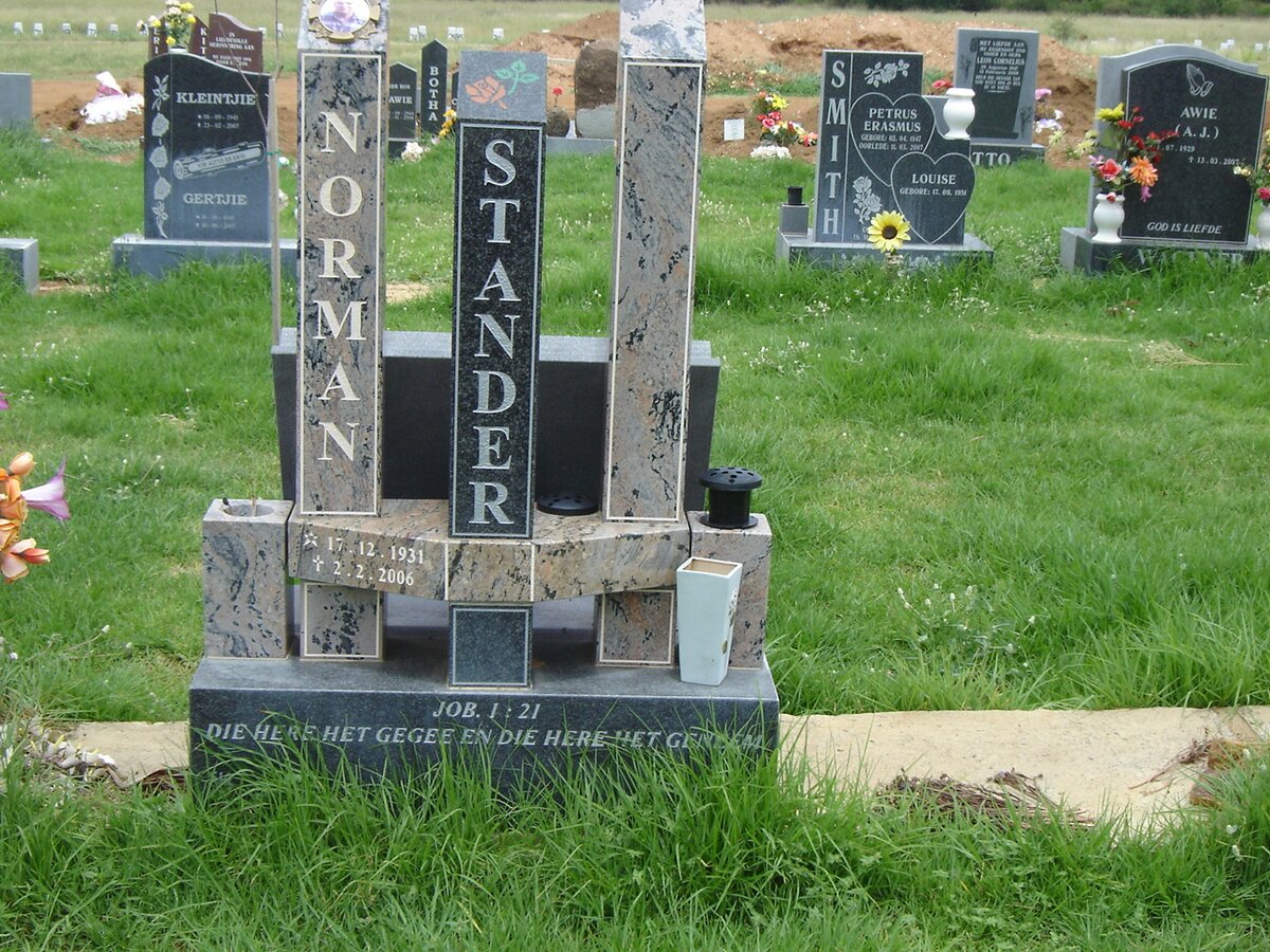 STANDER Norman 1931-2006