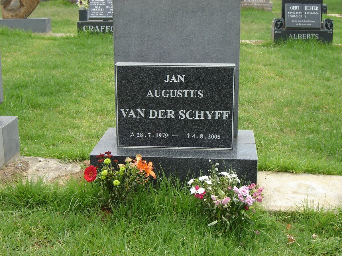 SCHYFF Jan Augustus, van der 1979-2005