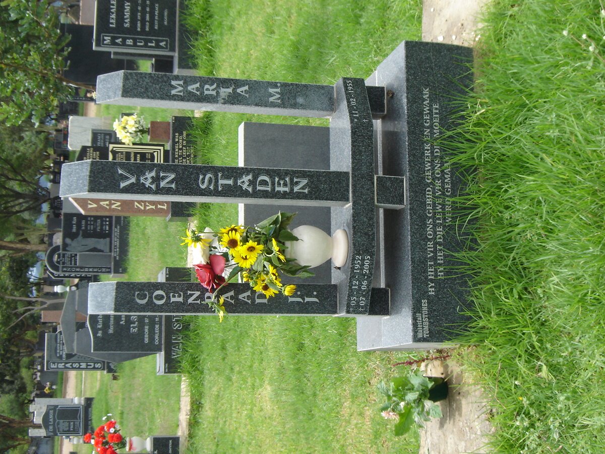 STADEN Coenraad J.J., van 1952-2005