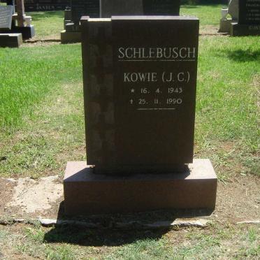 SCHLEBUSCH J.C. 1943-1990