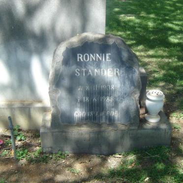 STANDER Ronnie 1938-1988