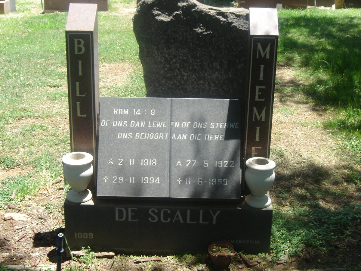 SCALLY Bill, de 1918-1994 &amp; Miemie 1922-1999