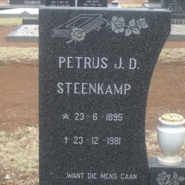 STEENKAMP Petrus J.D. 1895-1981