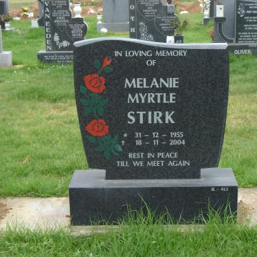 STIRK Melanie Myrtle 1955-2004