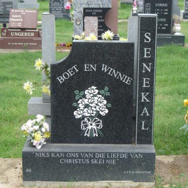 SENEKAL Boet &amp; Winnie