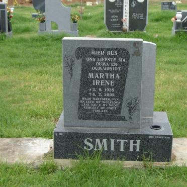 SMITH Martha Irene 1935-2005