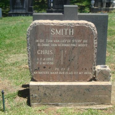 SMITH Chris 1953-1996