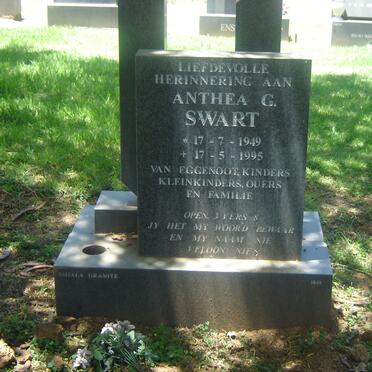 SWART Anthea G. 1949-1995