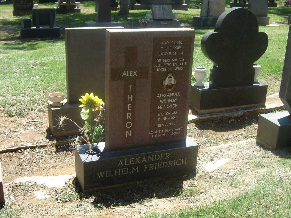THERON Alexander Wilhelm Friedrich 1946-1989 :: THERON Alexander Wilhelm Friederich 1982-2004