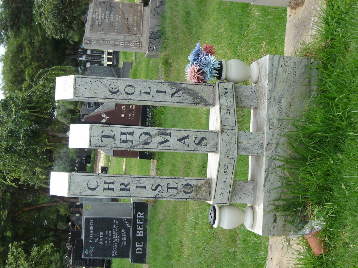 THOMAS Christo Colin 1984-2004