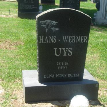UYS Hans Werner 1978-1997