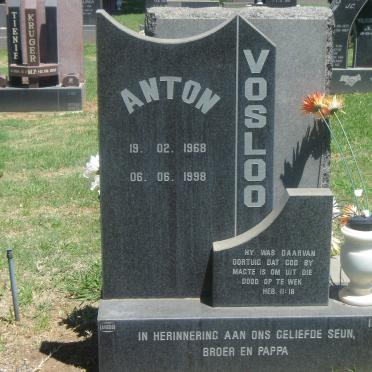 VOSLOO Anton 1968-1998