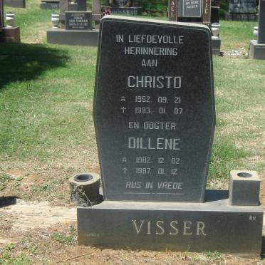 VISSER Christo 1952-1993 :: VISSER Dillene 1982-1997