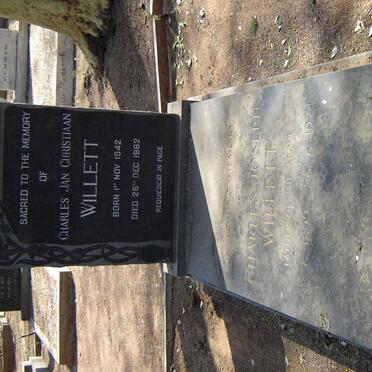 WILLETT Charles Joseph 1899-1974 :: WILLETT Charles Jan Christiaan 1942-1962 