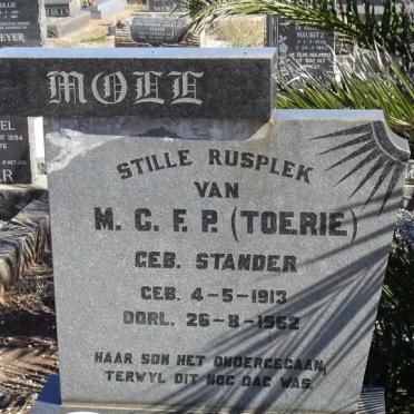 MOLL M.C.F.P. nee STANDER 1913-1962