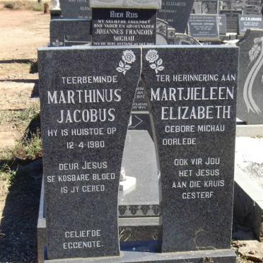 FOURIE Marthinus Jacobus -1980 &amp; Martjieleen Elizabeth MICHAU