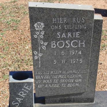 BOSCH Sarie 1974-1975