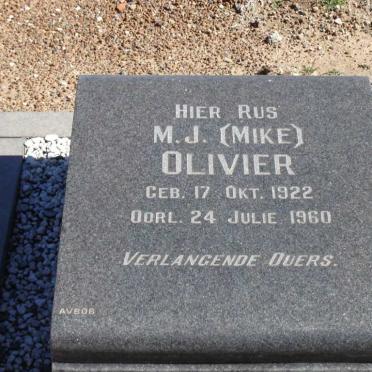 OLIVIER M.J. 1922-1960