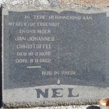 NEL Jan Johannes Christoffel 1876-1962