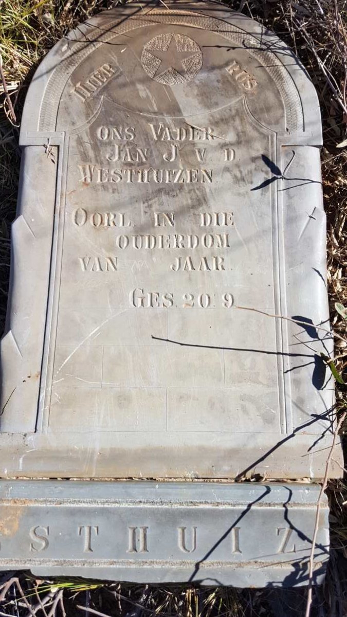 WESTHUIZEN Jan J., van der