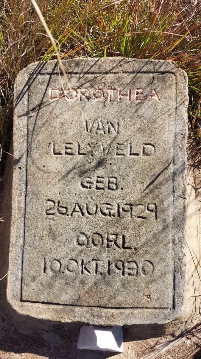 LELYVELD Dorothea, van 1929-1930