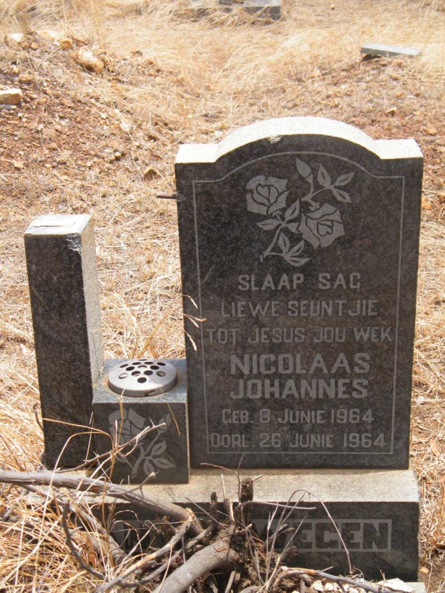 ASWEGEN Nicolaas Johannes, van 1964-1964