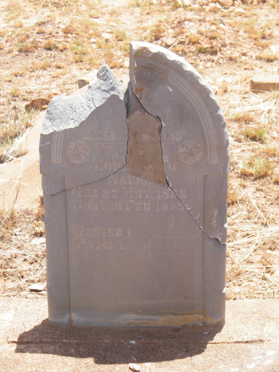 NAUDE Johannes G. 1852-1943